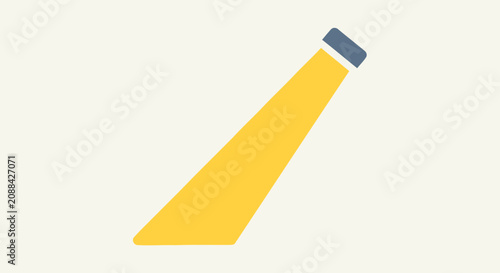 Yellow Pencil with Gray Eraser.