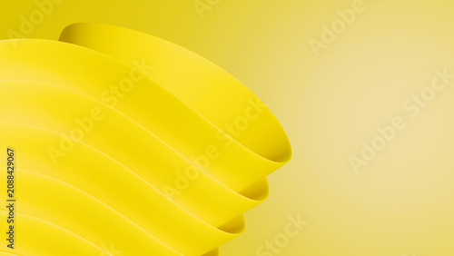 Stunning 3d wallpaper presenting a detailed design of concentric silk waves and folds.