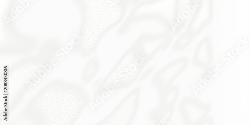 Canvas Print Transparent png overlay of natural soft shadow effect on textured wall surface w