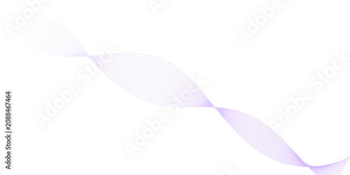 Cuadro en lienzo 7236wave, element, cyberspace, web design, banner, purple, blue, green, gradient