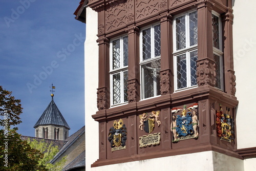Fotografie Erker der Abtei Bad Gandersheim