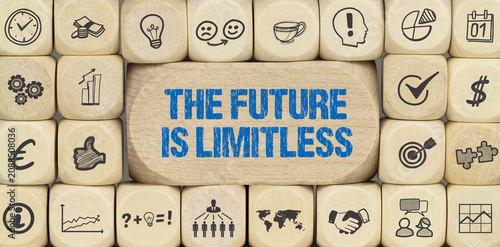 Tableau sur toile the Future is Limitless