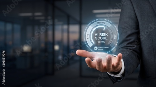 AI Risk Assessment Dashboard with Intelligent Risk Score Analytics, Automated Compliance Monitoring, Predictive Risk Management and Business Security Analysis