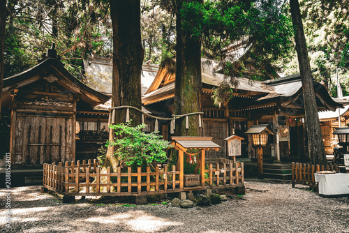 Obraz na plátně 日本　宮崎の神聖な高千穂の高千穂神社