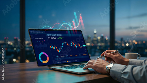 Trading stock stock market trading investment broker stock exchange market