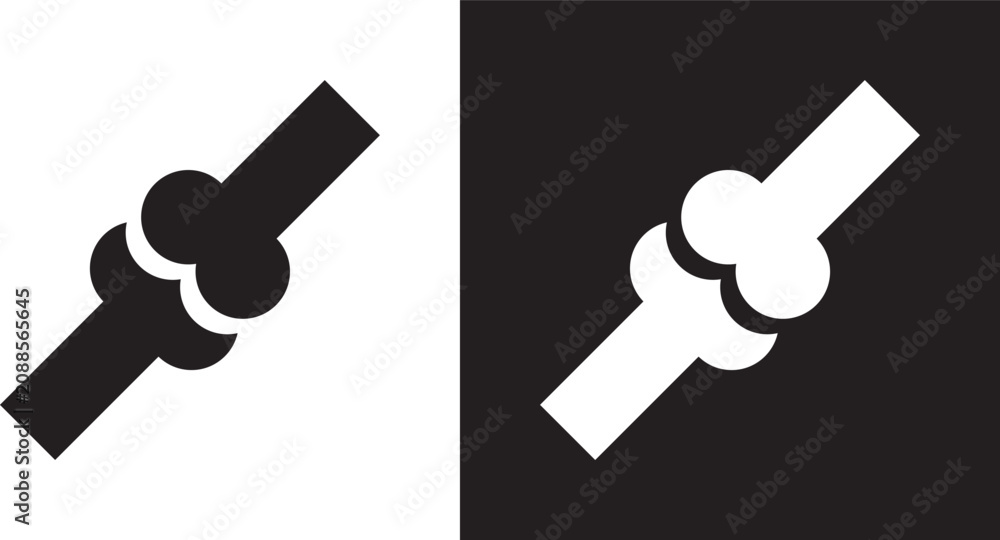 Fotografía joint pain icon