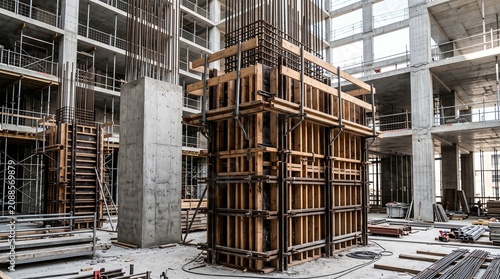 construction, skyscraper, building, crane, development, architectur