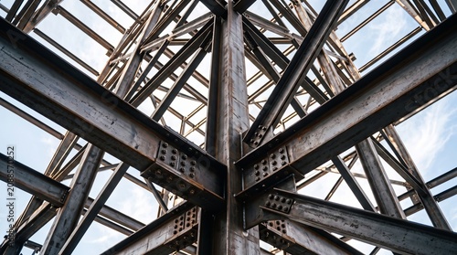 construction, skyscraper, building, crane, development, architectur
