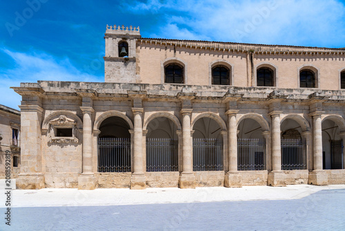 Canvastavla The Sanctuary of Saint Lucy at the Tomb in Syracuse, Sicily, built on the site w