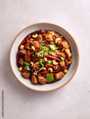 Ma po tofu chinese food in a bowl or plate image