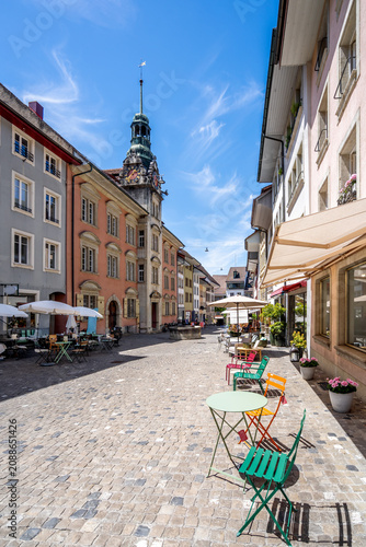 Altstadt, Lenzburg, Schweiz 