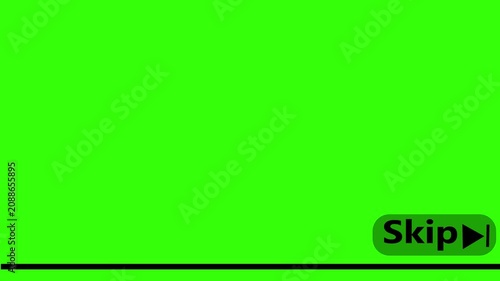 Green screen with a black line  chroma key background  green background with black line