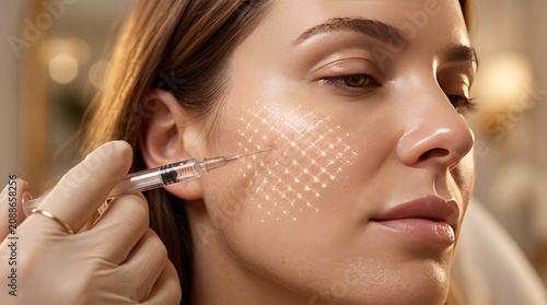 Luxury Skin Booster Treatment , Radiant Hydration Close-Up
