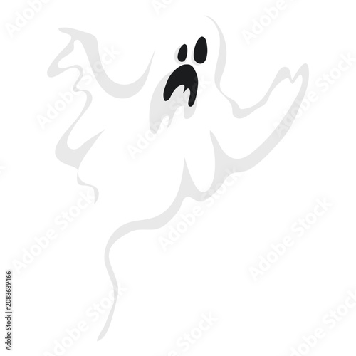 Foto White ghost silhouette 6