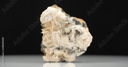 Baryte or barite -  mineral consisting of barium sulfate. Baryte is generally white or colorless, and is main source of element barium