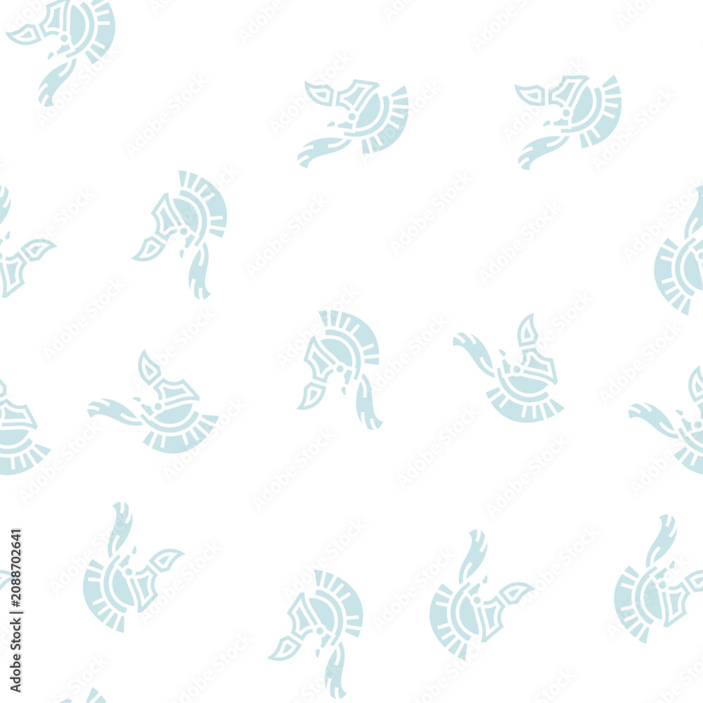 Obraz premium legionary helmet ancient rome vector glyph seamless pattern legionary helmet ancient rome sign illustration
