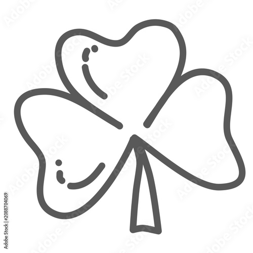 Foto Clover leaf doodle