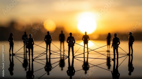 Collaborative business network of allied entities working together for mutual success and growth.