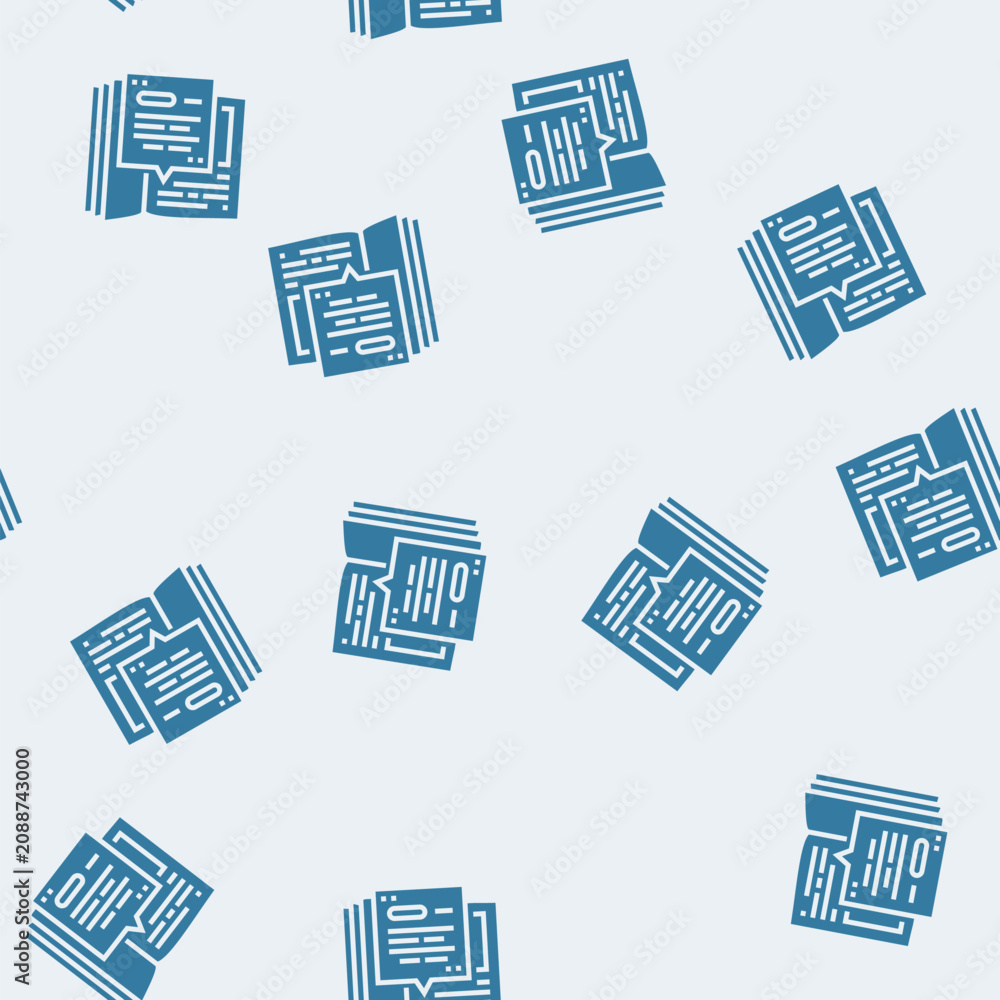 Fototapeta premium technical terms vector glyph seamless pattern technical terms sign illustration