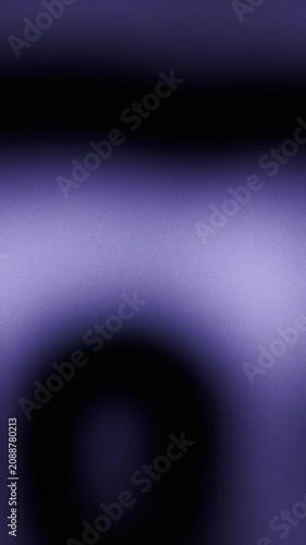 Dark abstract vertical background with liquid gradient in violet, lavender purple, lilac, blue, white. Glowing organic shapes morphing on black backdrop. Flowing motion. Fluid animation. Grain texture