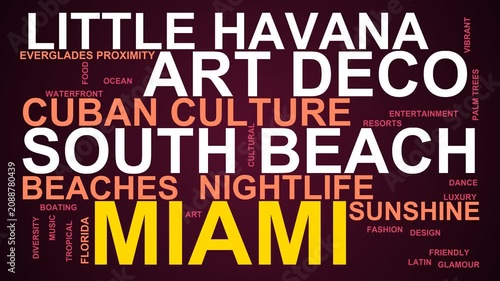 Miami Word Cloud