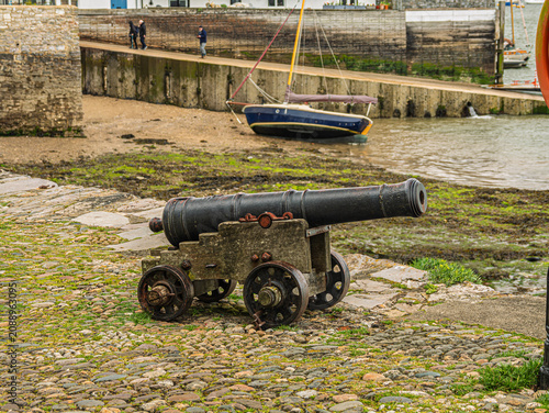 Фотография Classic Vintage Ship Board Cannon