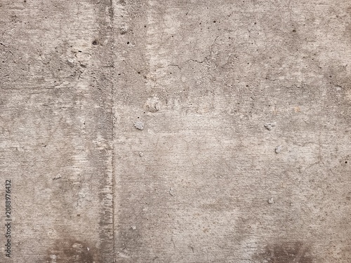 Bild auf Leinwand Full frame texture of dry weathered concrete surface with fine cracks and rough