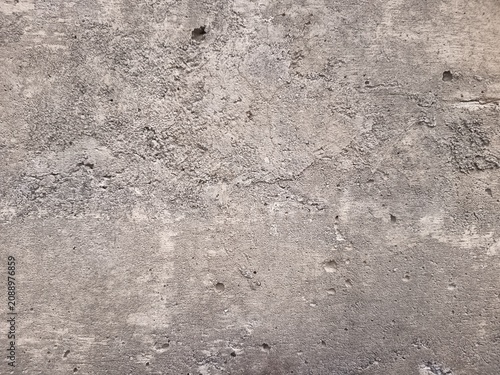 Canvastavla Full frame texture of dry weathered concrete surface with fine cracks and rough