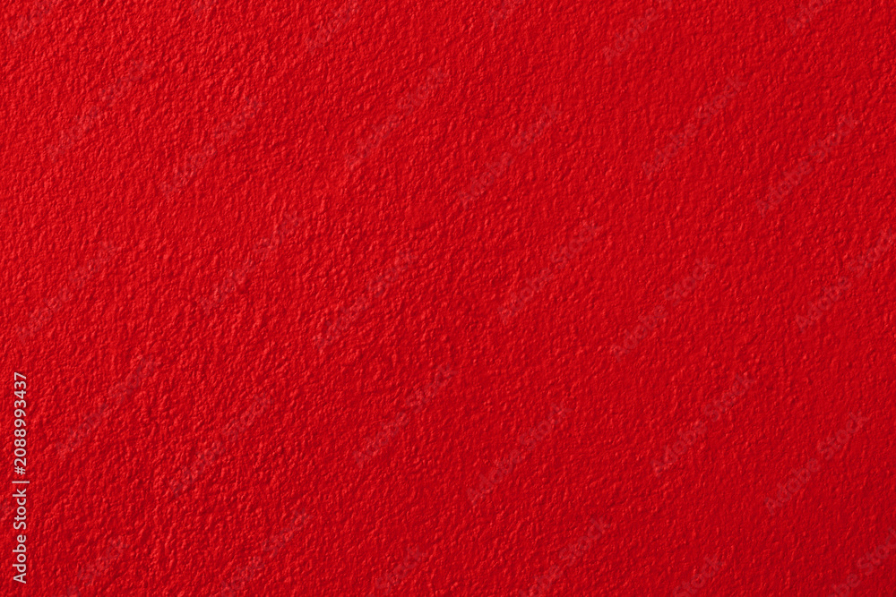 Fototapeta premium Dark red concrete cement wall texture for background and design art work.