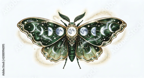 butterfly on a white background