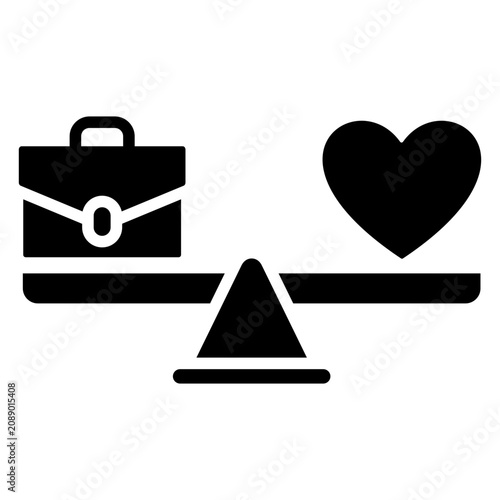 Work Life Balance Icon