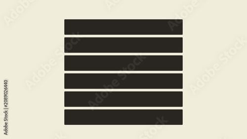 Minimalist loading bar animation with progress indicators for digital interface and data processing ui 4k
