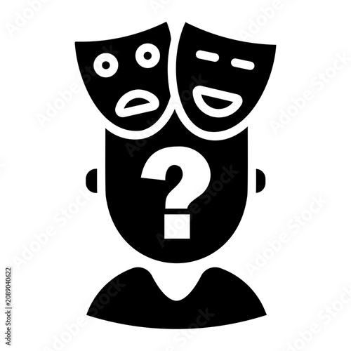 personality Solid icon