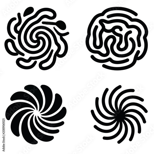 set of vector elements for design