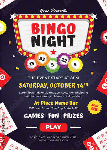 Bingo Night Flyer