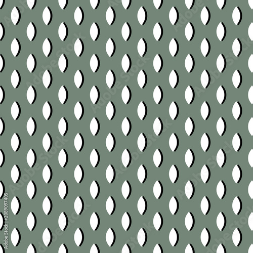 Xanadu, black & white seamless pattern background