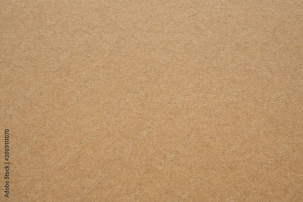 Fototapeta premium Old brown recycle cardboard kraft paper texture background