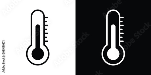 Fényképezés Temperature icon