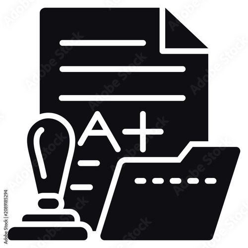 Foto Transcript Icon