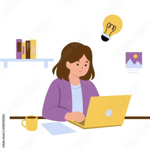 Startup and Innovation Illustration