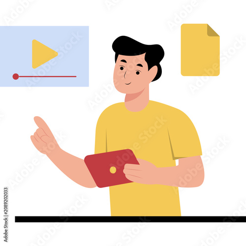 Startup and Innovation Illustration