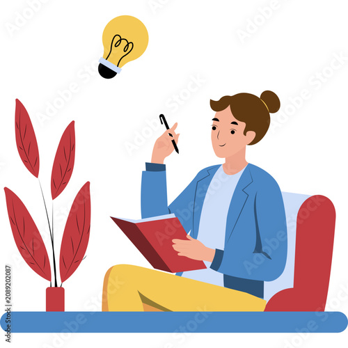 Startup and Innovation Illustration