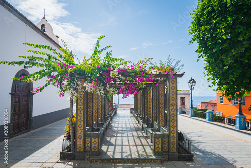 Cityscape of Tazacorte (La Palma, Spain)