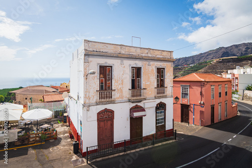Cityscape of Tazacorte (La Palma, Spain)