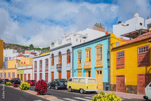 Cityscape of Tazacorte (La Palma, Spain)