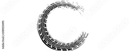 Foto Tire track