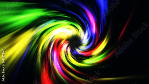 Vibrant colorful swirl motion abstract background