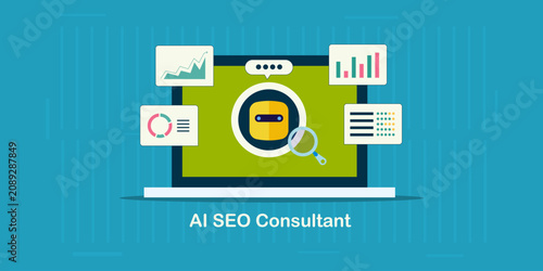 Business deploys chatbot assistant as SEO consultant to generate keyword data and measure AIO visibility.