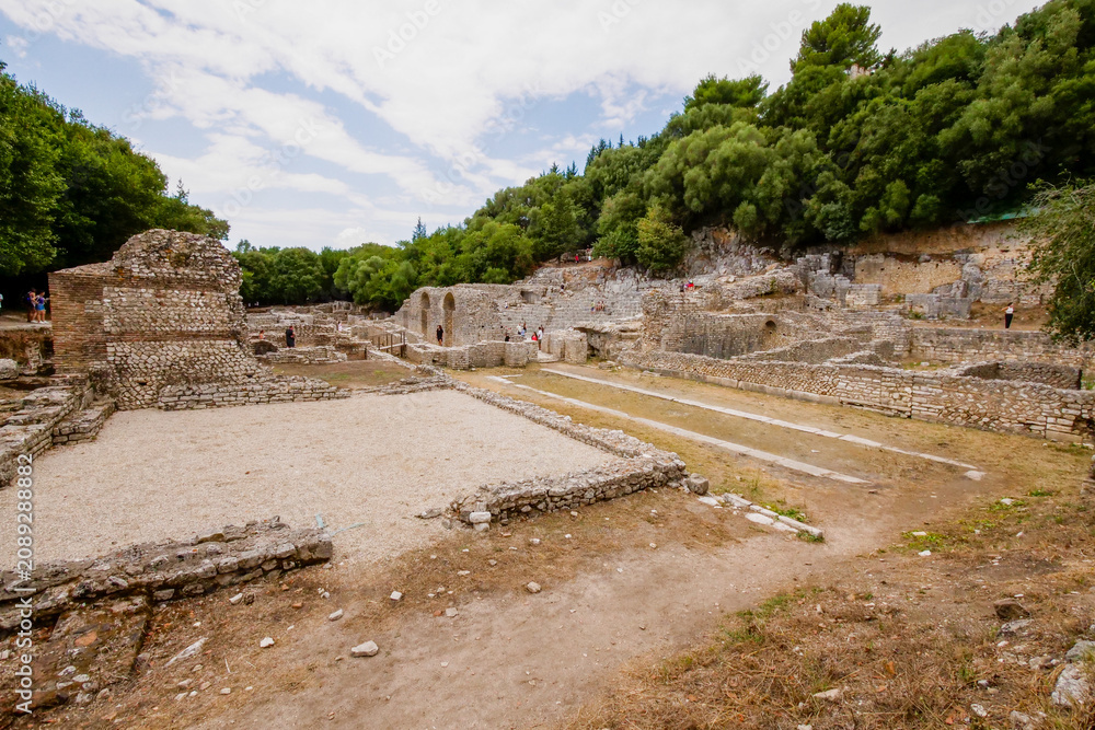Fototapeta premium Butrint Historical archeological park in Albania
