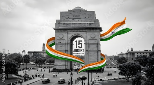 India celebrates 15th august independence day with patriotic spirit and national pride